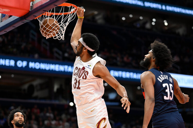 Cavaliers rout Wizards to improve to 1